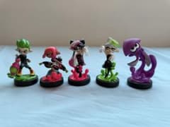 amiibo スプラトゥーン 5体セットのサムネイル