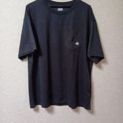 LOGOS Tシャツ ブラック (少し大きめ)Lのサムネイル
