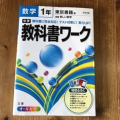 中学教科書ワーク数学 東京書籍版新編新しい数学 1年のサムネイル