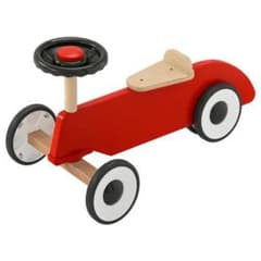 IKEA FÄLTHARE フェルトハレ 乗用おもちゃの車, レッドのサムネイル