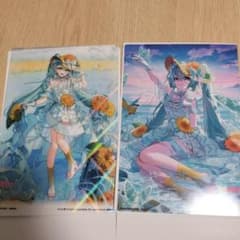 初音ミク マジカルミライ2026 クリアビジュアルポスター 2種のサムネイル