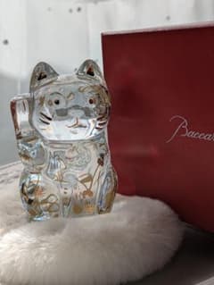 Baccarat（バカラ） ハイメ・アジョン 招き猫 （限定品） - メルカリ