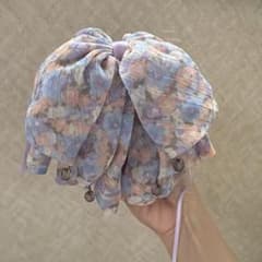 ヘアクリップ　花柄のサムネイル