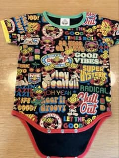 美品ヒステリックミニ　カラフルロンパースのサムネイル