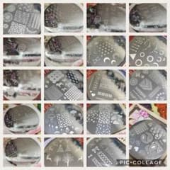 ネイルスタンパー用 プレート 20種 3/3のサムネイル