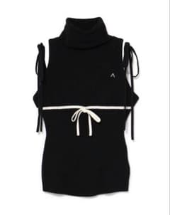 andmary adele ribbon tank black - メルカリ
