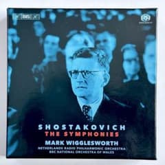 ショスタコーヴィチ交響曲全集 マーク・ウィグルスワース BOX SACD10枚組 ショスタコーヴィチ交響曲全集 マーク・ウィグルスワース BOX
