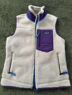 patagonia レトロX フリースベスト パープル - メルカリ