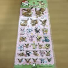 韓国限定ポケモン イーブイ シール 5サイズステッカー