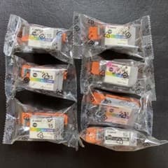 【５個＋おまけ】Canon BCI-15 Color 純正品 インク 未使用品のサムネイル