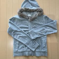 ファー付きパーカートップスのサムネイル
