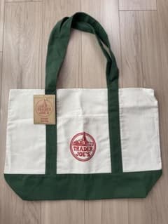 P⭐︎さま Trader Joe's トートバッグ　ダークグリーンのサムネイル