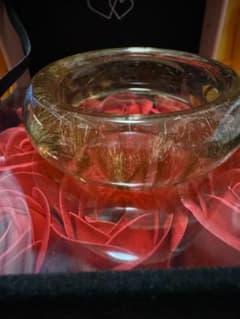 ルチルクォーツ・バングル・ブレスレット・新品未使用