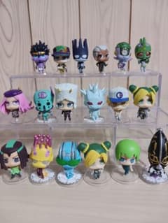 第6部 ジョジョコレ スタコレ カプセルフィギュアコレクション 18体