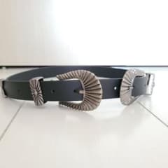 kimi様専用　wバックルベルト　ウエスタンのサムネイル