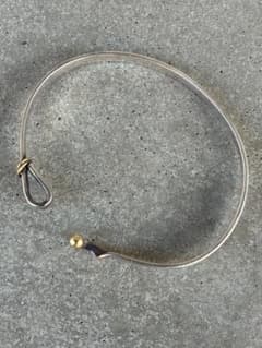 Tiffany & Co.バングルSV925750コンビフック ゴールドシルバー - メルカリ