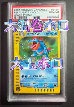 渦巻ホロ オーダイル トリプルゲットキャンペーン016/P ポケカ psa10 渦巻ホロ オーダイル トリプルゲットキャンペーン016/P ポケカ psa10