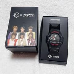 レア☆懸賞当選品【ローソン×NEWS】コラボ☆G-shock おまけ付き - メルカリ