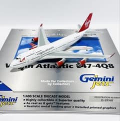 Gemini 1/400 747-4Q8 Virgin Atlantic航空 - メルカリ