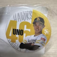 宇野真仁朗 缶バッジ ソフトバンクホークスのサムネイル