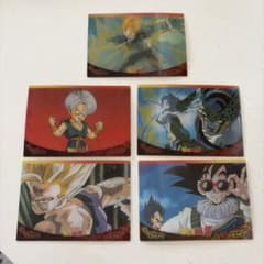 ドラゴンボールZ カードダス チェンジングカード5枚セット - メルカリ