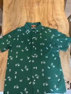 BEAMS GOLF パイナップル柄シャツ L 日本製のサムネイル