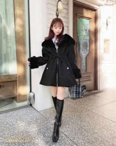 新品未使用 ミシェルマカロンのウエストリボンコートです。 m69668847871_1.jpg?1731046828