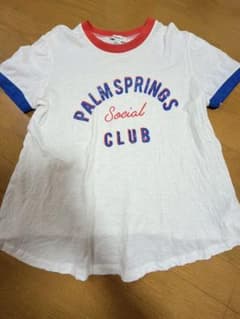 【FOREVER21】リンガーTシャツ ロゴプリント レトロ アメカジ［M］のサムネイル