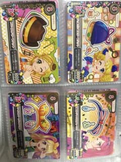 アイカツ ヘアアクセ 4枚セットのサムネイル
