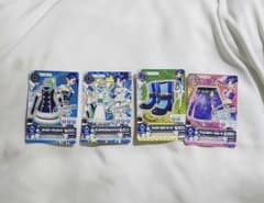 アイカツ フューチャリングガール 霧矢あおい 4枚セットのサムネイル