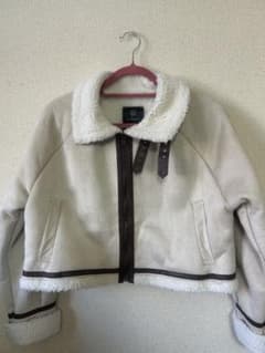 w closet ムートンジャケット ショート丈のサムネイル