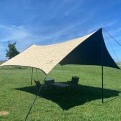 Camping Club カーブドタープ DIGITAL SAND M - メルカリ