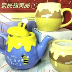 ✨️くまのプーさん ティーポット ✨️ マグカップ 　 ハニーポット　3点セットのサムネイル