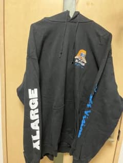 XLARGE パーカー 黒のサムネイル