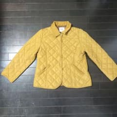 BEAMS HEART キルティングジャケット マスタード Mサイズのサムネイル