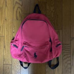 POLO RALPH LAUREN ラルフローレン リュック ピンク キッズ | Mercari