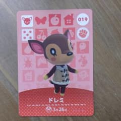 どうぶつの森 amiiboカード ドレミのサムネイル