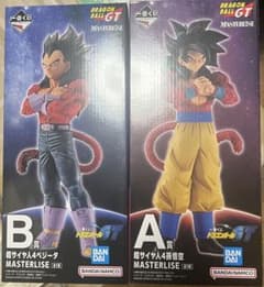 一番くじ ドラゴンボールGT A賞 孫悟空 B賞 ベジータ 2種セットのサムネイル