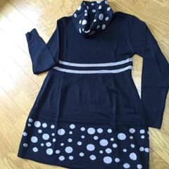 新品☆薄ニットワンピースのサムネイル