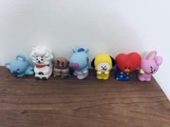 BANDAI BT21 프렌즈 소후비 미니 피규어 전 컴프