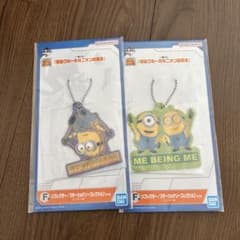 미니언 반사 키홀더 2개 세트 1번 복권