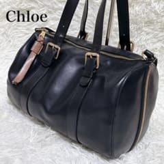 Chloe クロエ サム ボストンバッグ 2way レザー ワンショルダー Chloe クロエ サム ボストンバッグ 2way レザー ワンショルダー - メルカリ