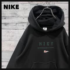 ☆匿名発送☆ナイキ スウッシュ ロゴ 刺繍　パーカー＆パンツ t112【人気】ナイキ 刺繍 スウッシュ ロゴ パーカー 希少 入手困難