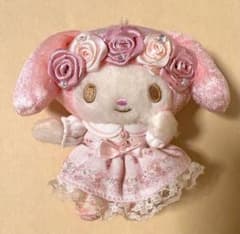 リズリサ マイメロディ マスコットキーホルダー リズメロ ぬいぐるみ