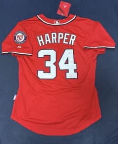MLBナショナルズブライスハーパー直筆サイン入り　 オーセンティックユニフォーム MLBナショナルズブライスハーパー直筆サイン入り オーセンティック
