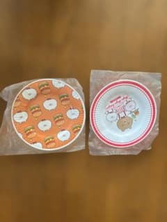 우사마루 모구모구 버거 숍 멜라민 플레이트 세트