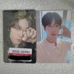 アチズ ATEEZ ユノ JPFC 特典 封入トレカ 2枚セット