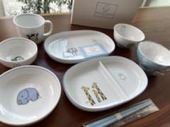 ミッフィー INGLAZE SERIES 食器セット(どうぶつ)つみつみのサムネイル