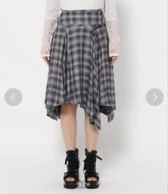 HARE ハレ アシメヘムリボンスカート Sサイズ　グレーのサムネイル