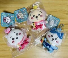 ちいかわ　ハチワレ　うさぎ　七夕マスコット　3つのサムネイル